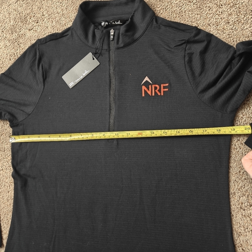 Women's Travis Mathew Crestview 1/4-Zip | Black | Sz: M - Picture 10 of 11